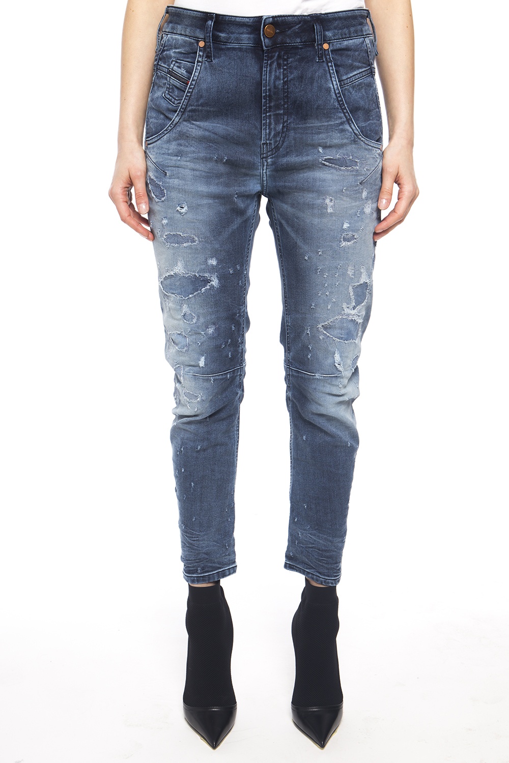 Blue 'Frayza' boyfrien jeans Diesel - Vitkac Canada